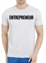 Load image into Gallery viewer, Entrepreneur Half Sleeves Melange T-shirt